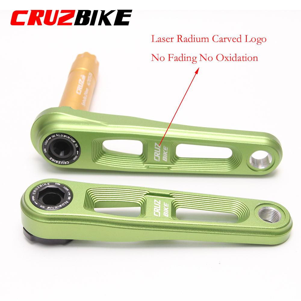 Детский складной велосипед CRUZbike Шатуны Детский велосипед Полый вал Crank Ultralight 127/140/150 мм Алюминиевый сплав 7075 Ось