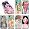 Чехол для телефона Shintaro kago Horror Cartoon для Xiaomi Mi A2 8 9 SE Note 10 10T 11 12 Lite 9T 11T 12S 12T Pro A3 6X 12X Черная крышка