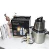 Fufumachine 12л Многофункциональная мясорубка из нержавеющей стали, наполнитель для колбас, измельчитель чеснока и прибор для приготовления детского питания.