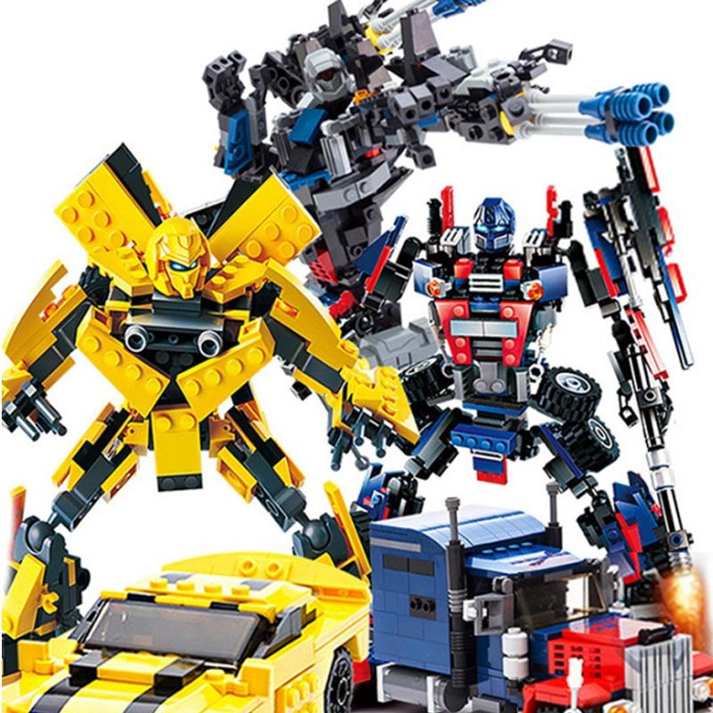 Почувствуйте классическую трансформацию с героической фигуркой Оптимуса Прайма из Трансформеров