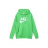 Спортивный пуловер с капюшоном Club Fleece с принтом большого логотипа, утепленный и на флисовой подкладке, мужской, травянисто-зеленый BV2974-362