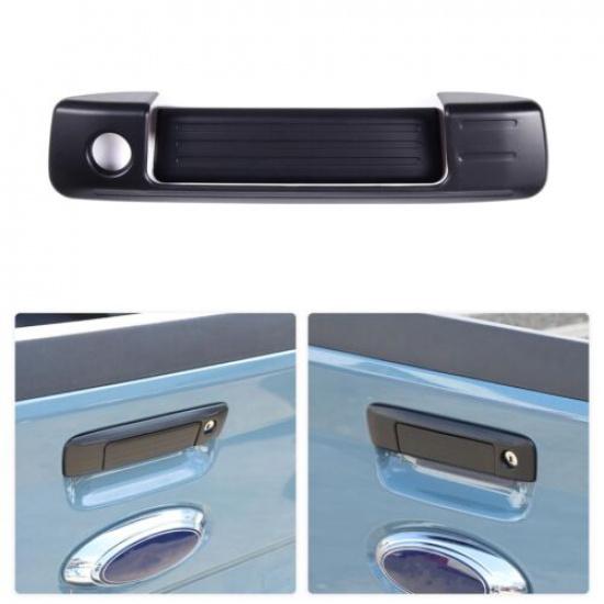 2pcs Tailgate Handle Trim Cover ABS Matte Black For Ford Maverick