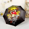 Fast & Furious Looney Tunes Edition Portable Automatic Umbrella Folding Umbrella with 8 Ribs Lightweight for Outdoor Daily Use