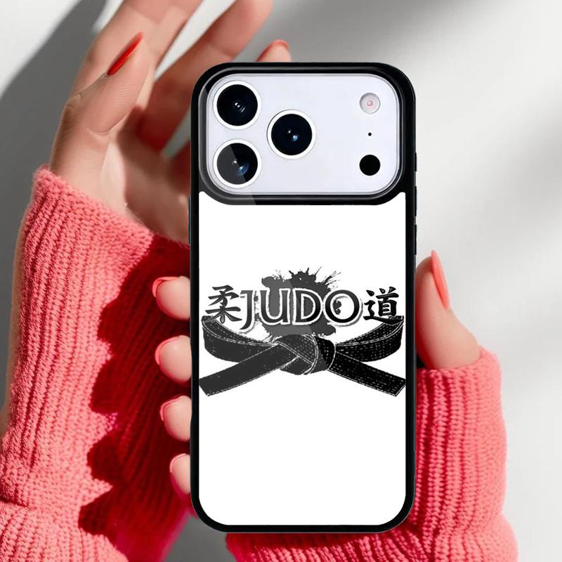 Чехол для телефона Judo для iPhone 17 16 15 14 13 Pro Max Задняя крышка для 12 11 Pro Coque