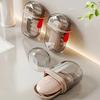 1/2pcs Elegant Leak-Proof Soap Holder: Compact Double-Layered Case with Lid for Dry, Portable Soap Storage at Home and on Travel