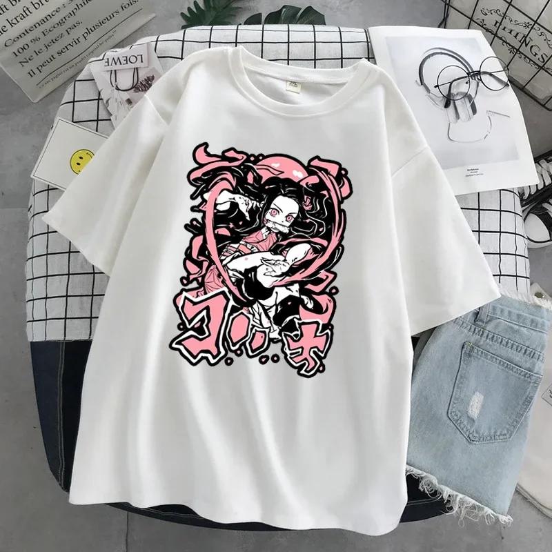 Женская футболка большого размера Kawaii Goth Harajuku Music Girl Print Black Crop Top Short Sleeve Женские футболки Y2k Mujer Grunge Kpop