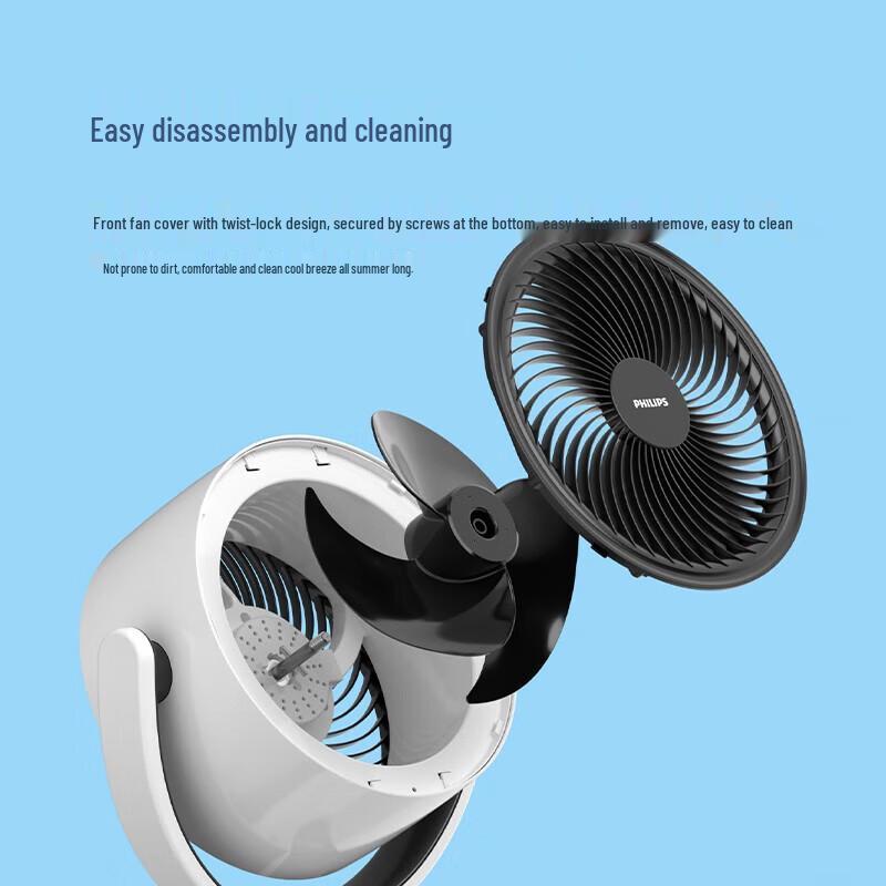 Philips ACR2242CFD 3D oscillating air circulator fan CN plug (адаптер в комплекте)