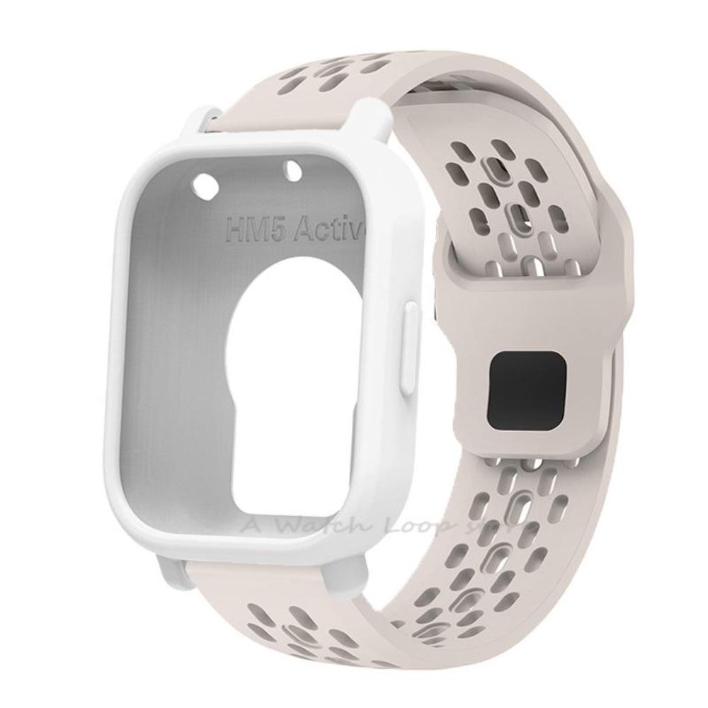 Ремешок+Чехол Для Redmi Watch 5 Active Силиконовый Ремешок Чехол Спортивный Браслет Ремешок Для Redmi Watch 5Lite Чехол Браслета Комплект Аксессуаров