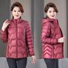 Пуховик 2025 зимняя одежда больших размеров женская короткая хлопковая куртка с капюшоном теплая маленькая стеганая куртка