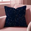 The Starry Sky Cushion Cover MultiScene Pillow Cover for Home  Car  Reversible Soft  Durable for Daily Use