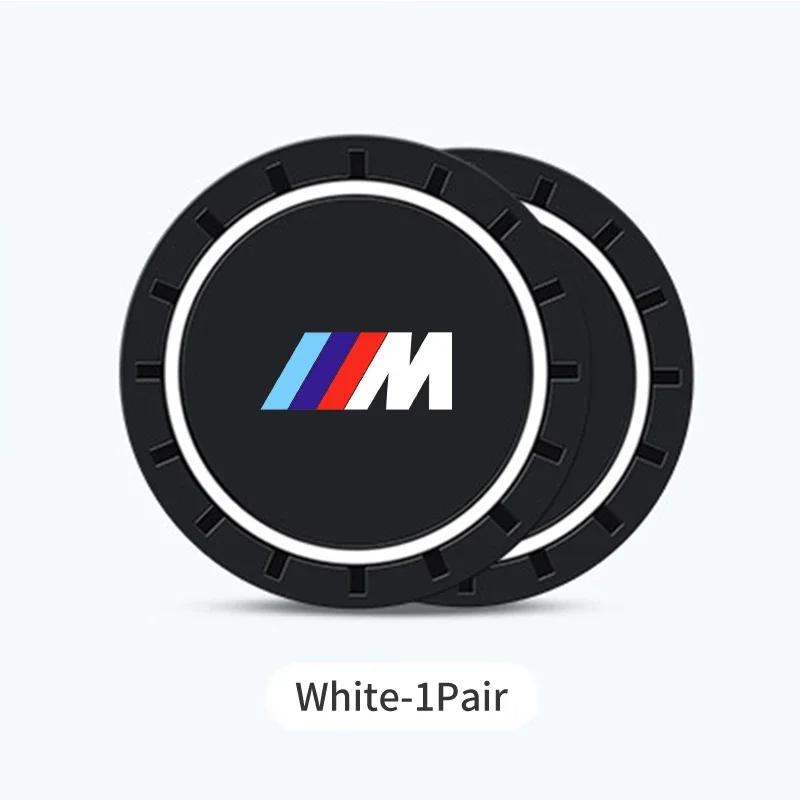 New Car Silicone Coasters Centre Console Water Centre Console Cup Non-Slip Mats Car Accessories For BMW E46 E90 G60 G20 G30
