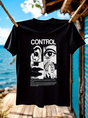 CONTROL Hear Nothing PUNK Tshirt by Addicted To Chaos Dis...