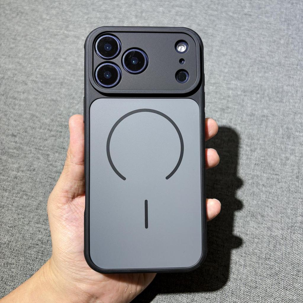 Магнитный чехол-защита для объектива iPhone 17 Pro Max - Полное покрытие, Защита от падений, Матовое покрытие