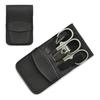 Mont Bleu 5-piece Manicure Set In Faux Leather Case