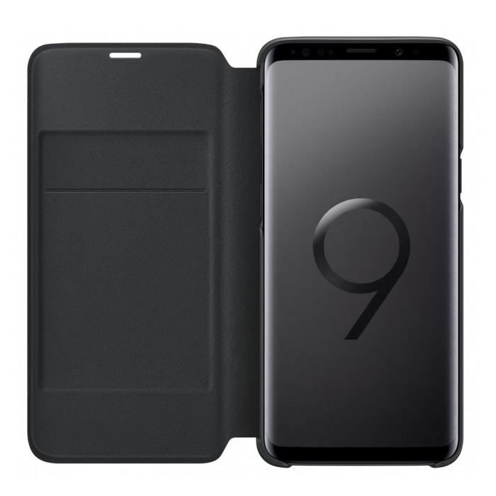 Samsung led view cover s9 - noir