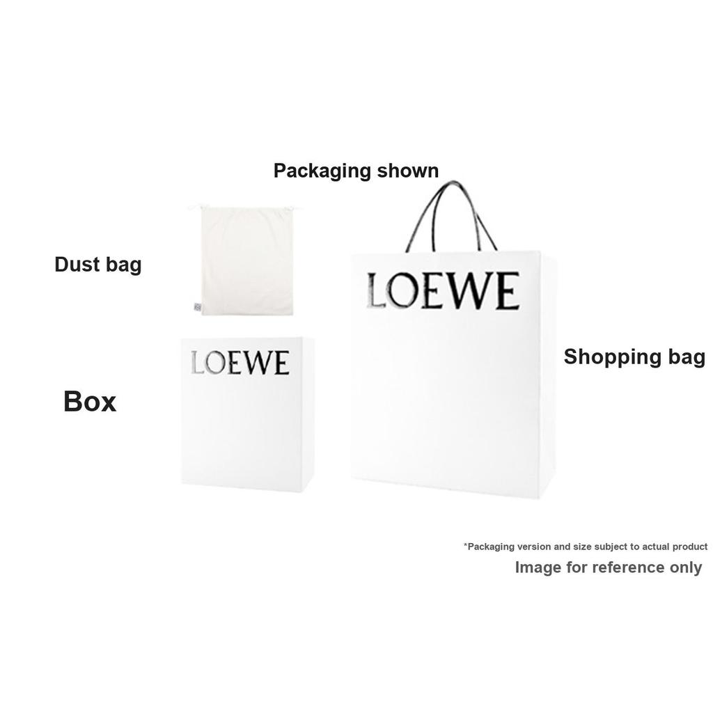 Loewe Medium Puzzle Fold Tote In Nappa Calfskin Black/Burgundy Women Tote_bags A779G50X96-1101