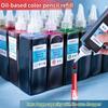 Oil-based Marker Ink 48 Colors Large Capacity 250ml Marker POP Poster Pen Refills Quick Drying Art Supplies Not Erasure