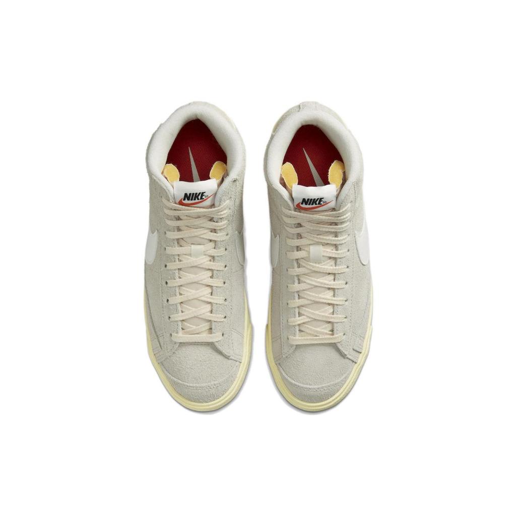 Nike Blazer Mid 77 Vintage Light Bone Alabaster Женские кроссовки Кремовый черный парус DV7006-001