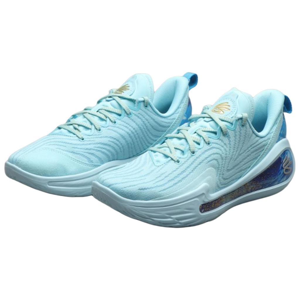 Curry Brand Curry Flow 12 Pisces мужские кроссовки Blue Stream Metallic-Gold 3028496-494