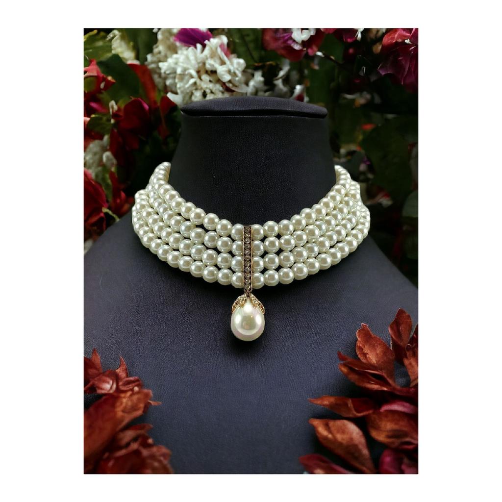Pearl Mallorca Choker Necklace
