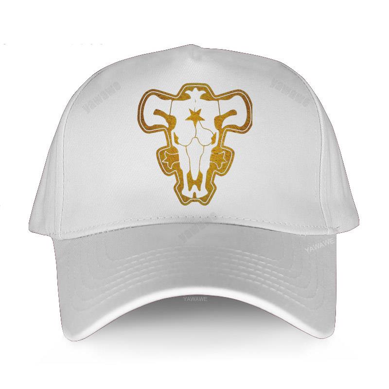 Уличная бейсбольная кепка, черные хлопковые шапки, крышка Bulls Awesome, японское аниме Манга Аста, мужская и женская летняя кепка в стиле хип-хоп, шляпа от солнца