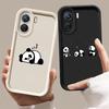 Милый чехол для телефона с пандой для Redmi 12 4G 12C 13C 4G 5G Poco X3 NFC X3 Pro C50 C51 C61 A1 A2 Plus A3 A3x Матовый