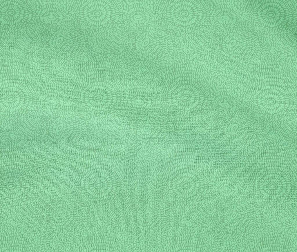 oneOone Cotton Flex Light Mint Green Fabric Floral Block Quilting Supplies Print Sewing Fabric By The Yard 40 Inch
