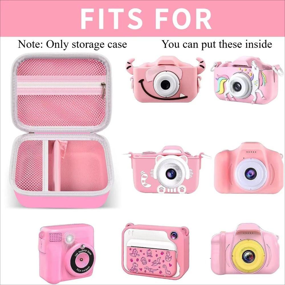 Carrying Case Kid Camera Case Shockproof Camera Storage Bag Toddler Instant Cameras