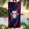 RB Leipzig Football Beach Towel Soft Microfiber Summer Towel Quick Dry Absorbent Towel for Beach Swimming Pool Travel