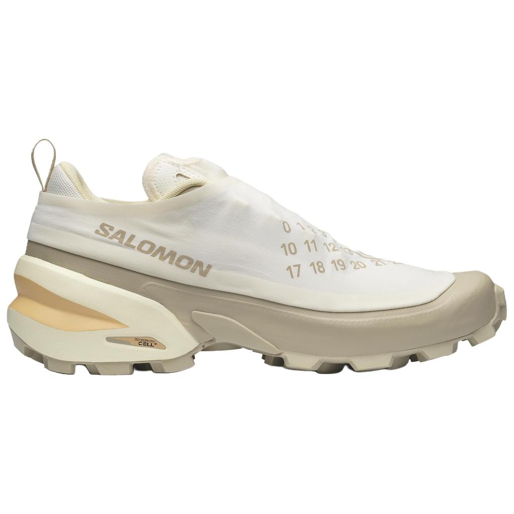 MM6 Maison Margiela x Salomon Cross Dust Vanilla Ice Unisex Sneakers White Eucalyptus L49200600