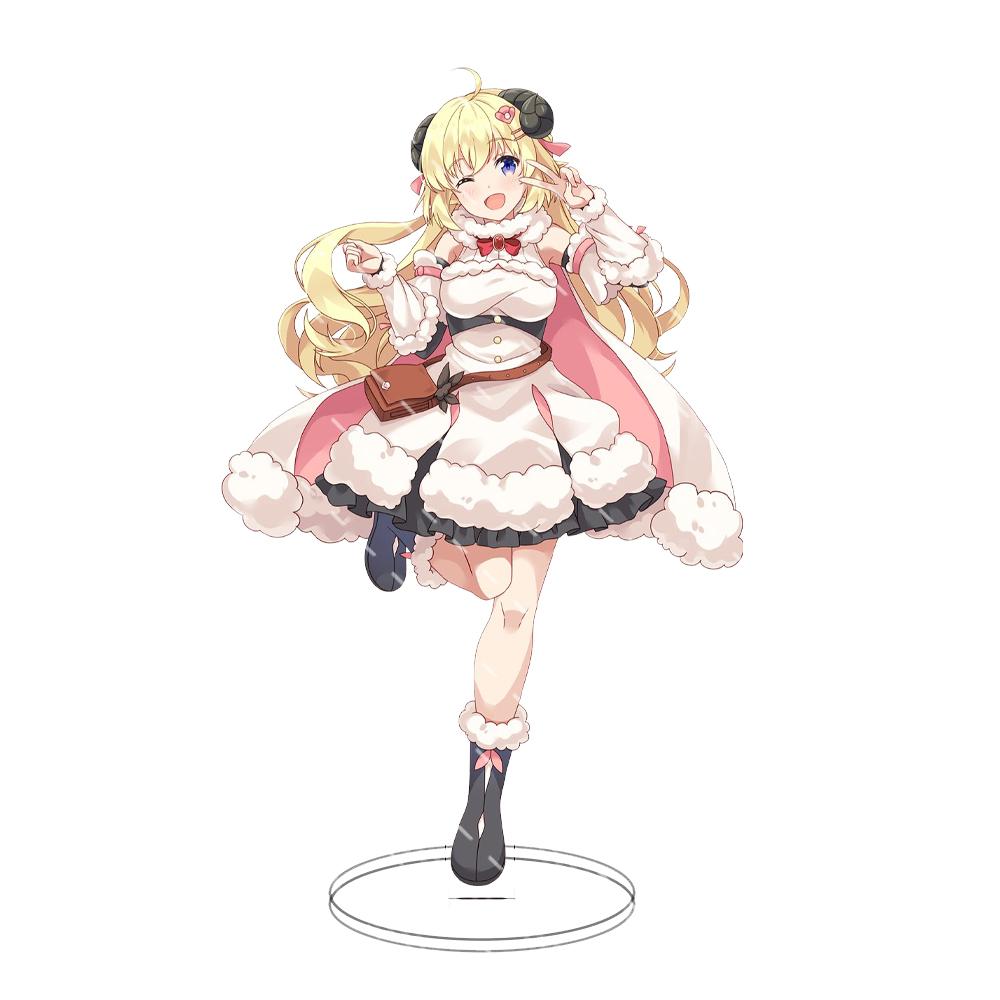 Japan Hololive Vtuber Acrylic Usada Pekora Uruha Rushia Hosimati Suisei Inugami Korone Bags Stand Model Plate Collection