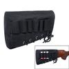 Airsoft Rifle Hunting (Tactical Shotgun) Pouches Adjustable Butt Cartridges Stock Shell Holder Ammo Holder Buttstock Cartridge Carrier Pouch