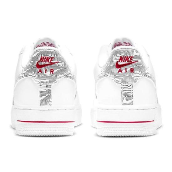 Nike Air Force 1 Low Белый Университетский Красный - DJ4625-100