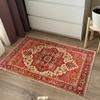 Vintage Light Luxury Bohemian Entry Living Room Decorative Rugs Crystal Pile Rugs Home Decor Bedroom Non-Slip Floor Mats