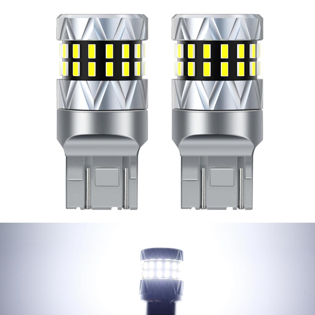 2 шт. P21W Led 1156 BA15S PY21W BAU15S BAY15D P21/5W 1157 Светодиодные лампы T20 7440 W21W WY21W 7443 W21/5W 42SMD Автомобильный указатель поворота Задний тормоз Авто лампа