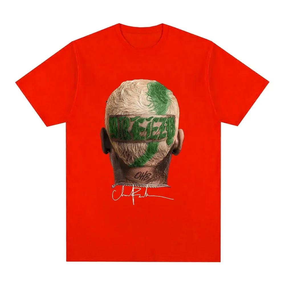 Rapper Chris Brown Tshirt Breezy Bowl Xx Tour Tshirts Unisex Wounisex Harajuku Oneck Short Sleeve T Shirt Streetwear Fans Gift Bla