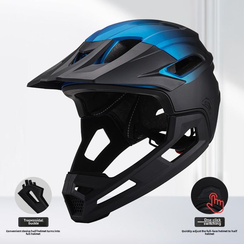 Шоссейный шлем для горного велосипеда, шлем для спуска по горам, гоночный шлем для взрослых, полный шлем