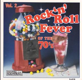 CD VARIOUS - Rock 'N' Roll Fever Of The 70's Vol S4516 Madacy Canada Rock Used
