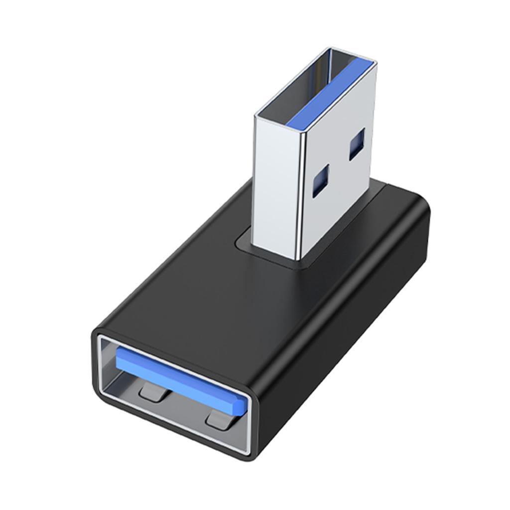 USB 3.0 папа-мама 90 градусов прямоугольный удлинитель адаптер USB восходящий разъем синхронизации данных для ноутбука ПК USB вентилятор