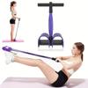 Multifunction Tension Rope, 6-Tube Elastic Yoga Pedal Puller Resistance Band, Natural Latex Tension Rope Fitness Equipment