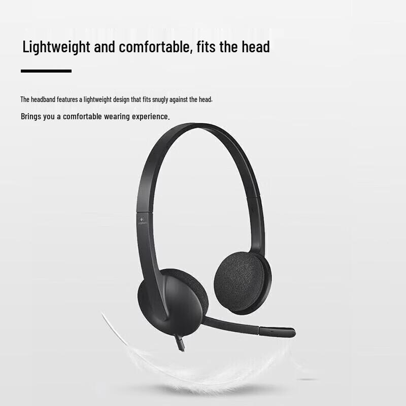 Logitech H340 USB Стереогарнитура с микрофоном