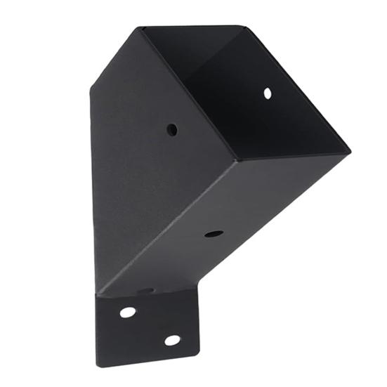 Кронштейн для беседки Yousheng 4 шт., угловые кронштейны 45 градусов с дренажными отверстиями, устойчивое к ржавчине покрытие, опоры для беседки