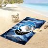 Atalanta Team Spirit Print Beach Towel, Large Soft Quick Dry Towel for Beach Camping Swimming