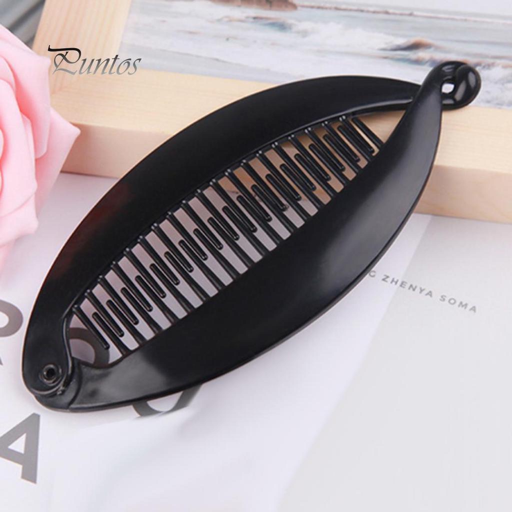 Health Caring Fashion Women Girls Banana Fishbone Hairpin DIY Hair Clip Grip Barrette Headwear