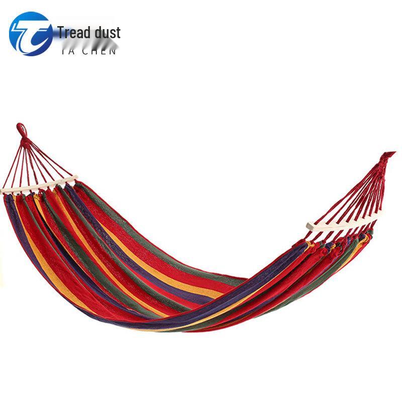 Anti-rollover Double Canvas Camping Hammock