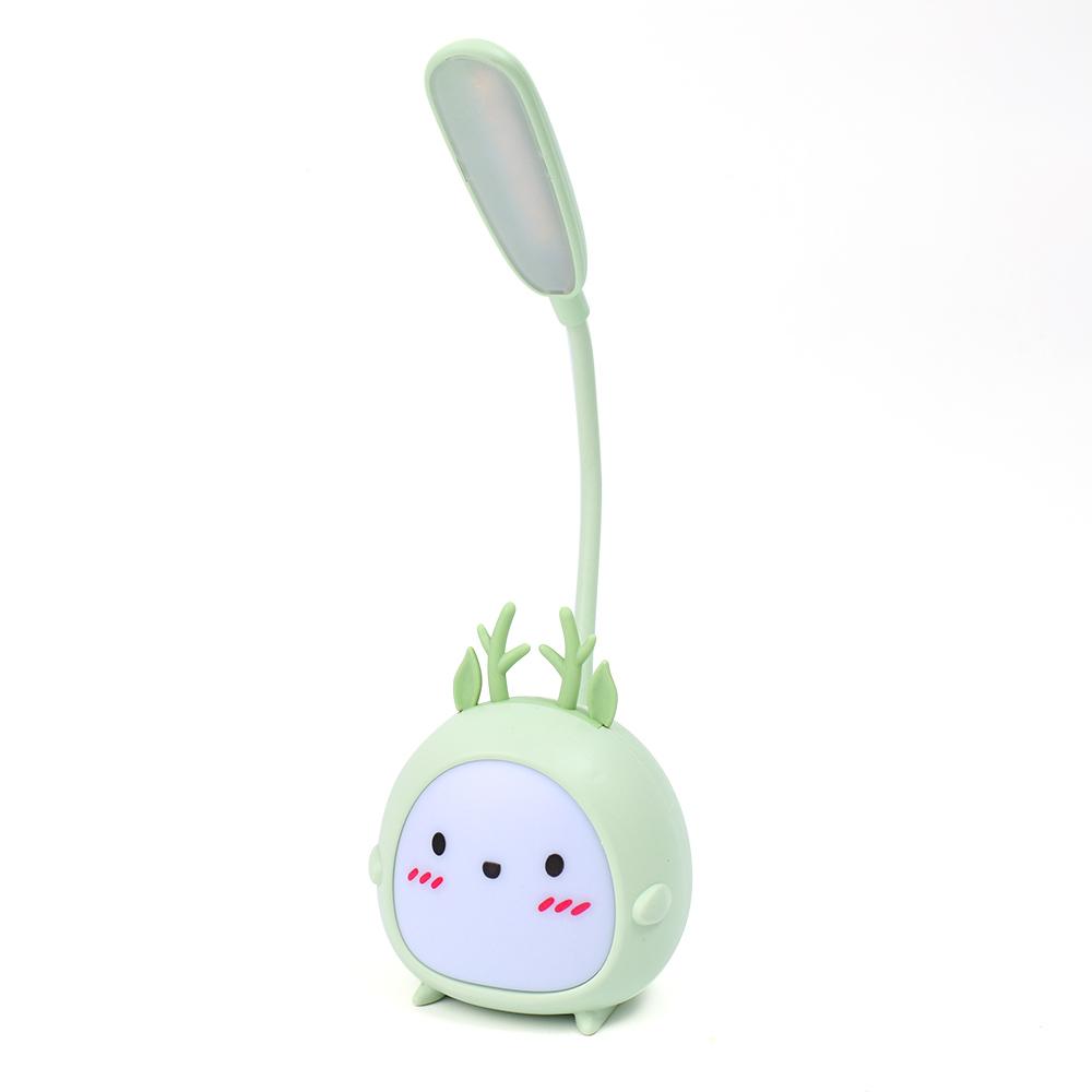 Три режима Мультяшный олень Складная креативная настольная лампа