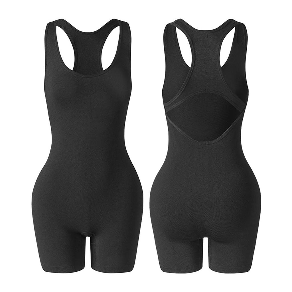 Корректирующее белье боди для женщин Tummy Control Body Suits Racerback Full Body Shaper Faja Seamless Butt Lifter Bodysuit