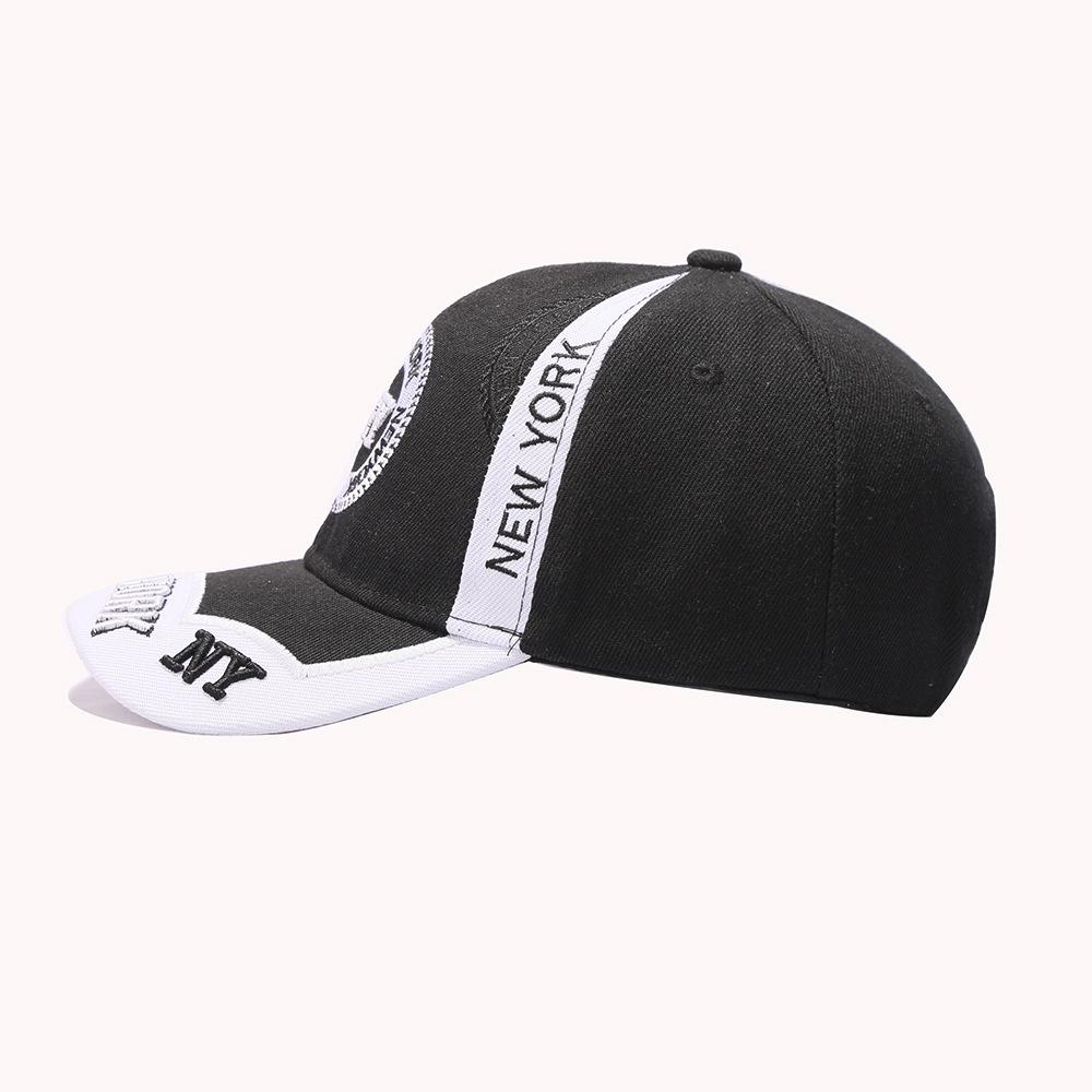 Новая peaked cap (кепка с козырьком) Весна-Лето 3D объемная вышивка Буква Бейсболка Спортивная гоночная кепка для мужчин и женщин