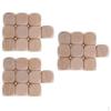 30PCS Wood Blank D6 3 for DIY Decorating And Craft Projects
