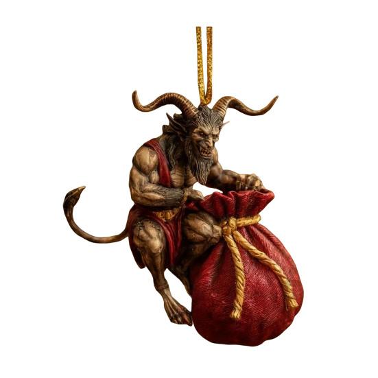 Рождественские украшения Страшный фольклор Рождественская елка Подвесное украшение Ужасы 2D Акриловые украшения для Рождественской елки Праздничное украшение для вечеринки